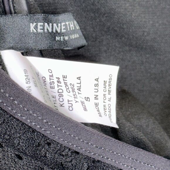 Kenneth Cole See You Swoon Underwire Bustier Black Size Small - Picture 8 of 8